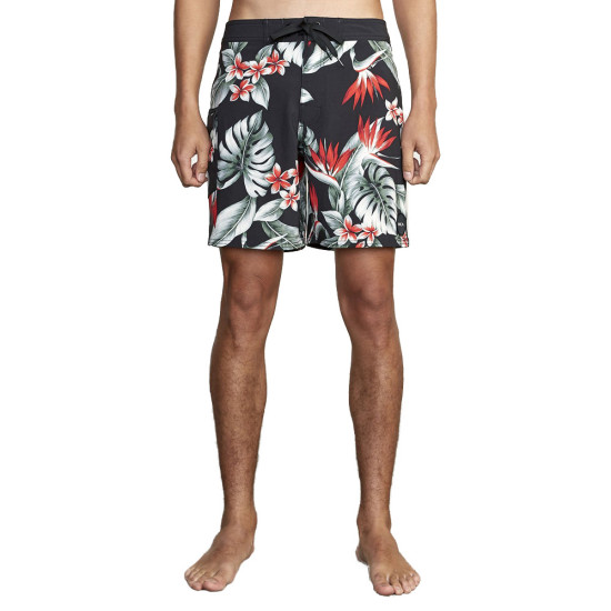 RVCA Ανδρικό μαγιό Splender Trunk 17" - Printed Board Shorts for Men
